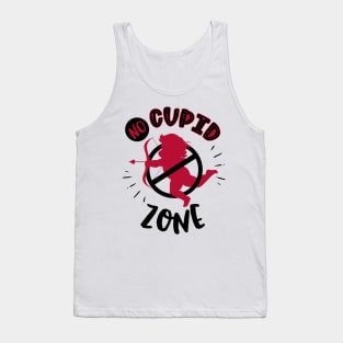 No Cupid Zone Tank Top